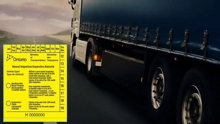 Truck Annual Safety Ontario